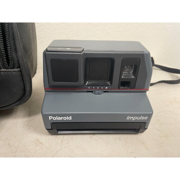 Vintage 3 Polaroid 600 Impulse OneStep Instant Film Camera Case & Manual Tested - Picture 4 of 12